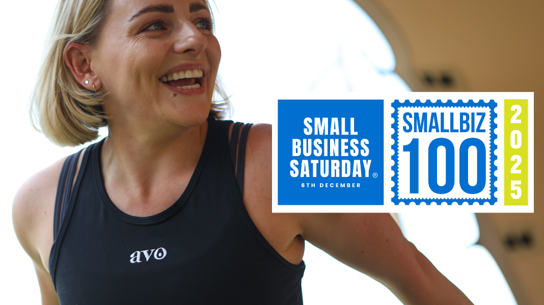 Avo Activewear Named One of the UK’s SmallBiz100!