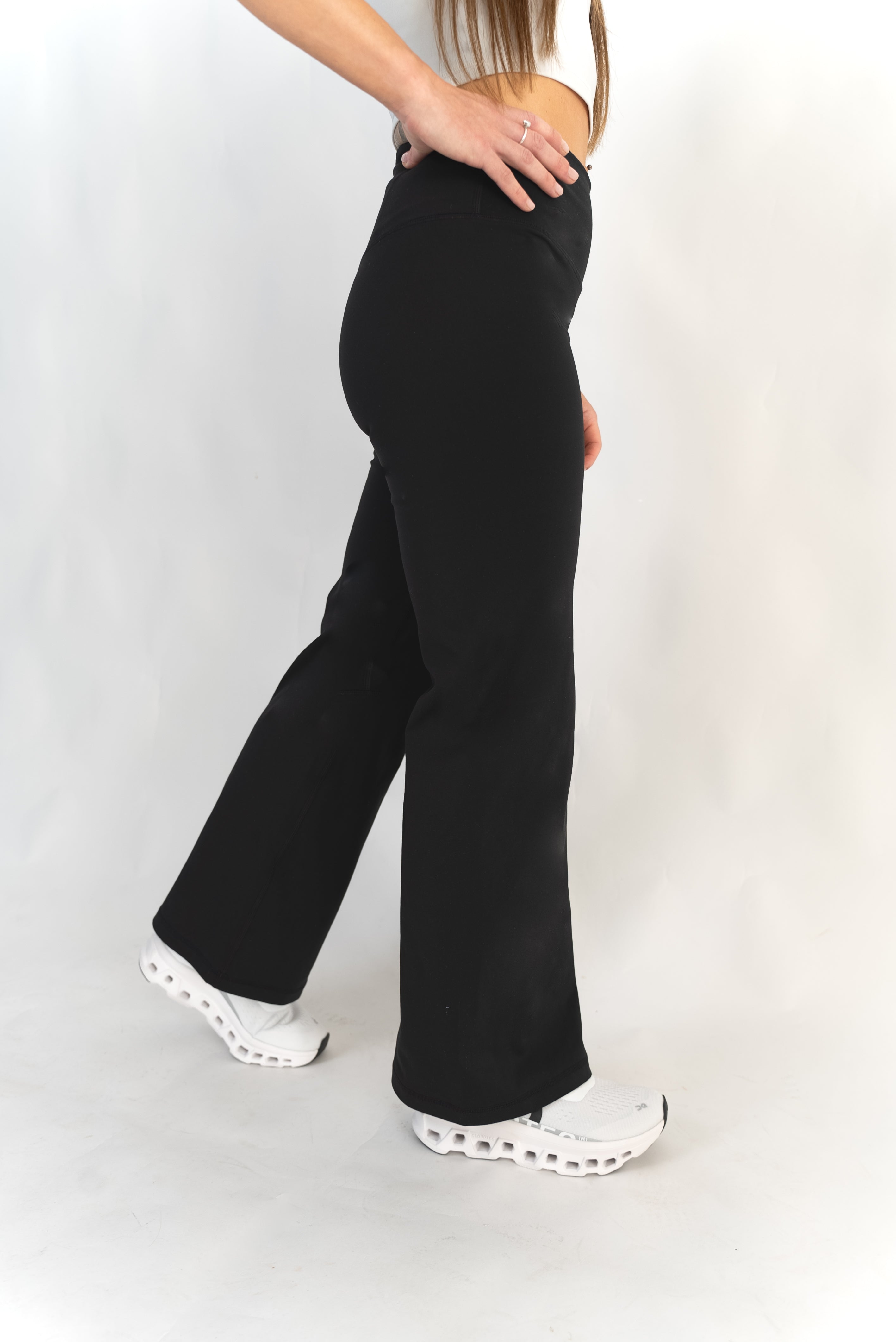 The Elara Flare Legging - Black - Avo Activewear