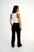 The Elara Flare Legging - Black - Avo Activewear