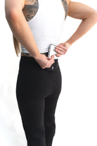 The Elara Flare Legging - Black - Avo Activewear