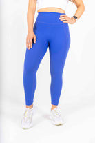 The Pocket Rocket Legging - Sapphire - Avo Activewear