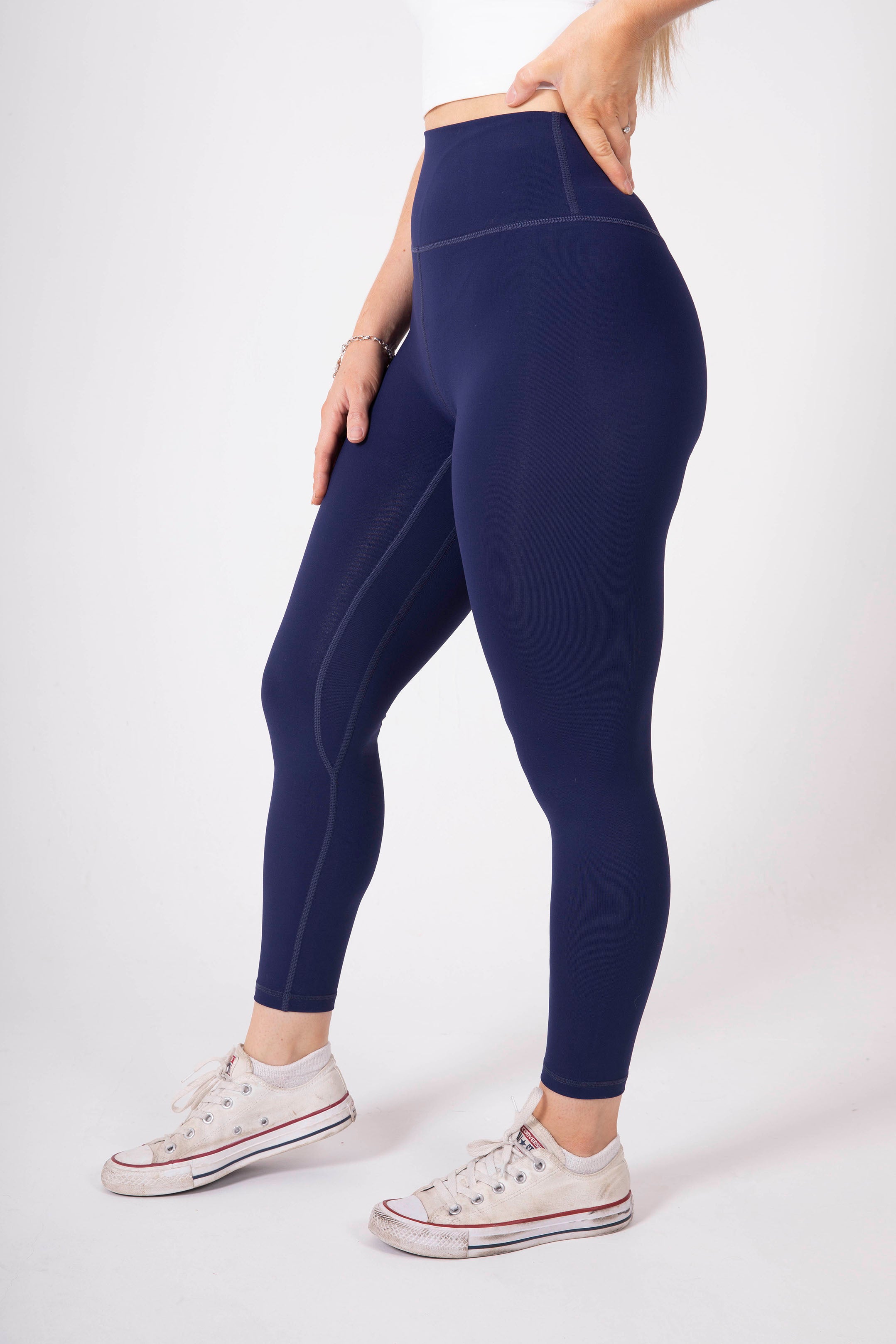 The Senara Legging - Midnight Navy - Avo Activewear