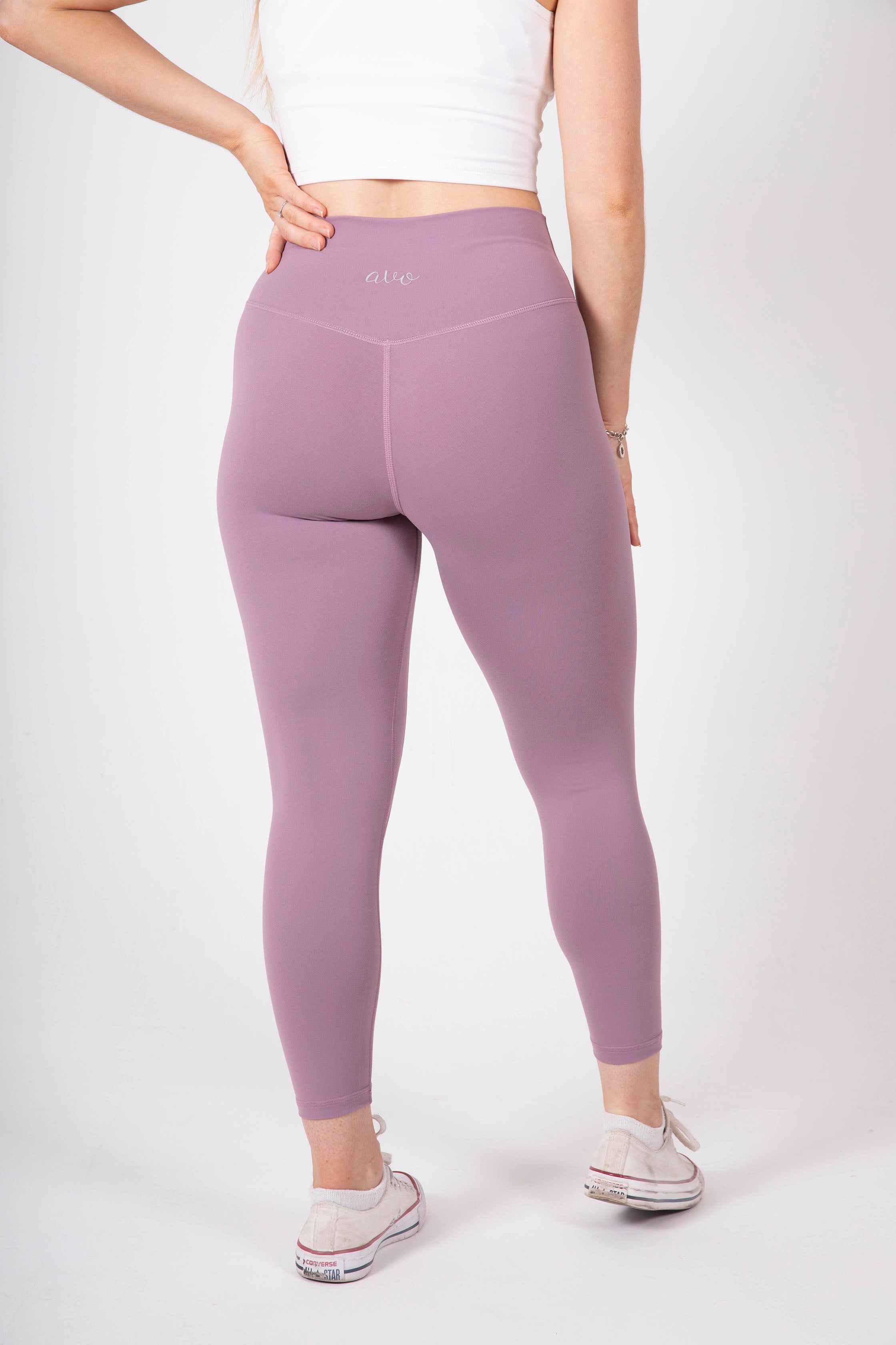 The Senara Legging - Dusty Mauve - Avo Activewear