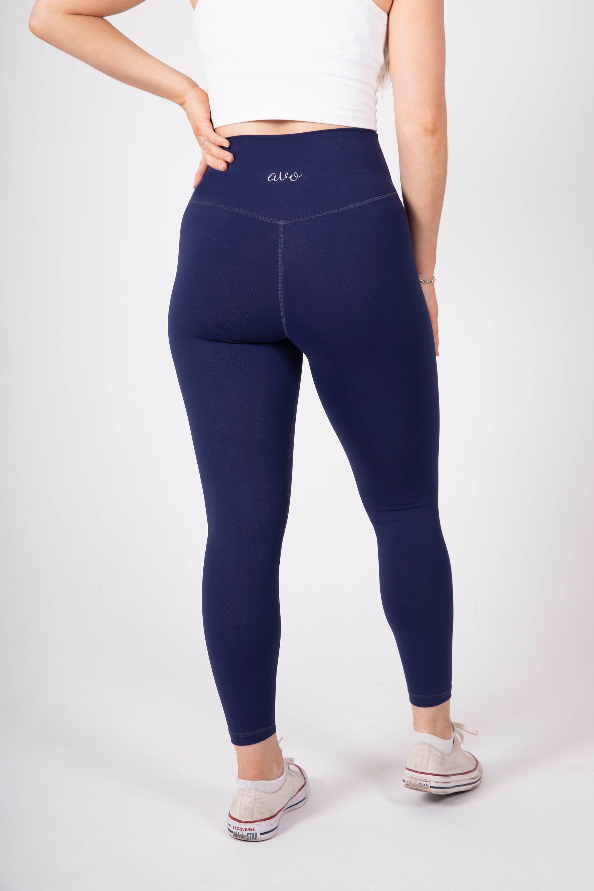 The Senara Legging - Midnight Navy - Avo Activewear