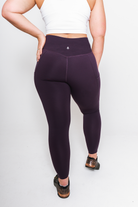 The Pocket Rocket Legging - Plum - Avo Activewear