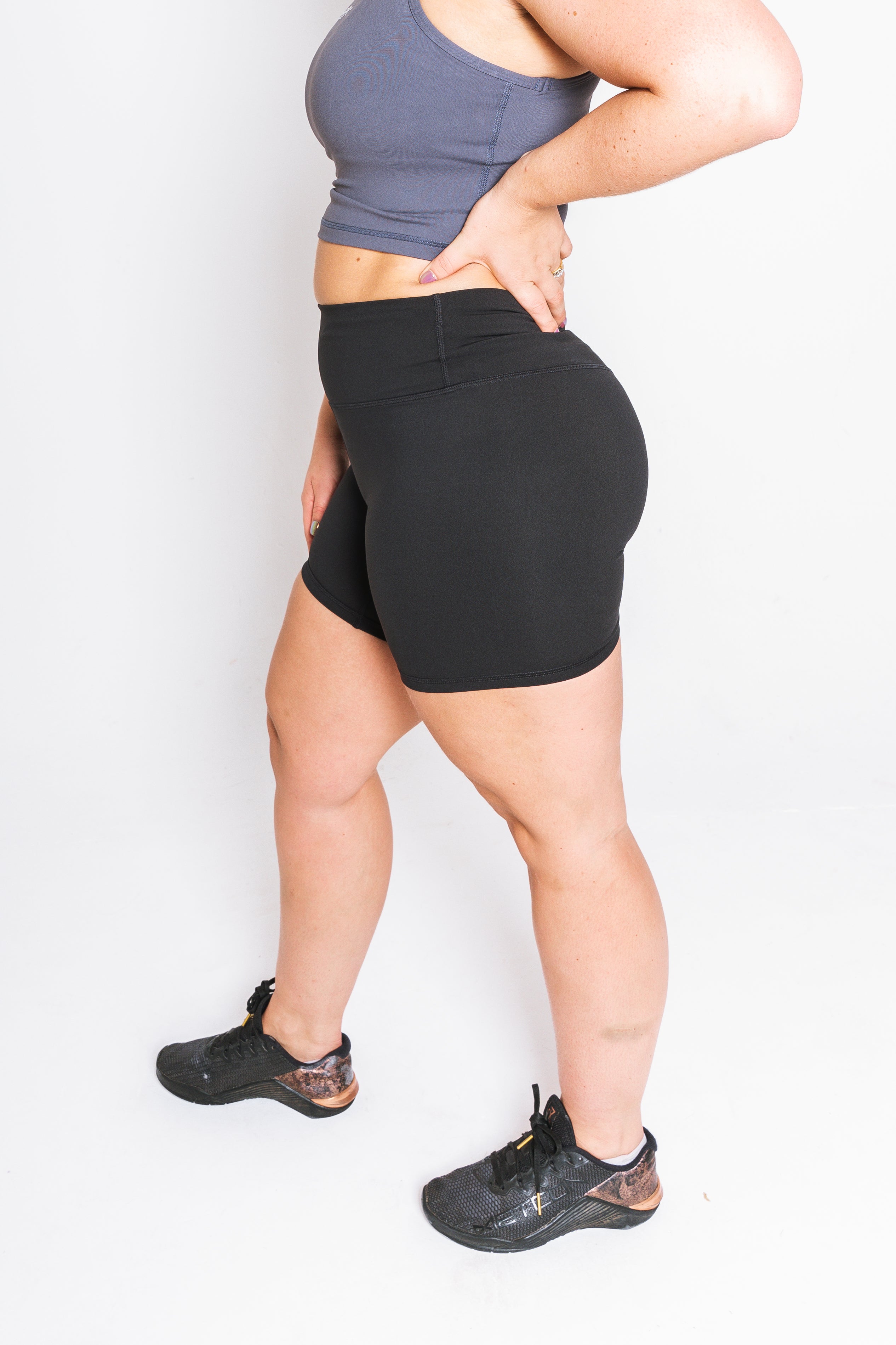 The Cleo Short - Black - Avo Activewear