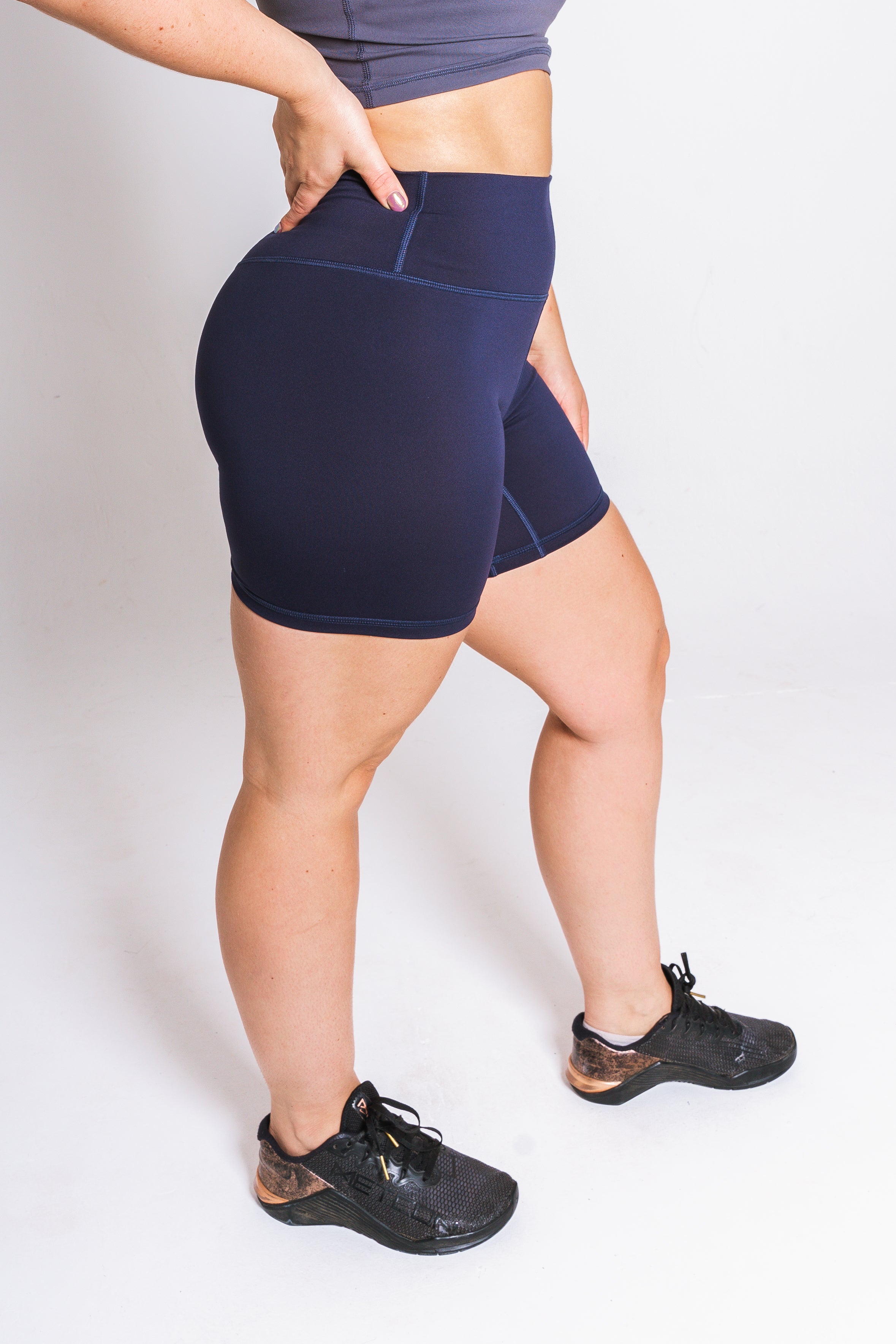 The Cleo Short - Navy - Avo Activewear