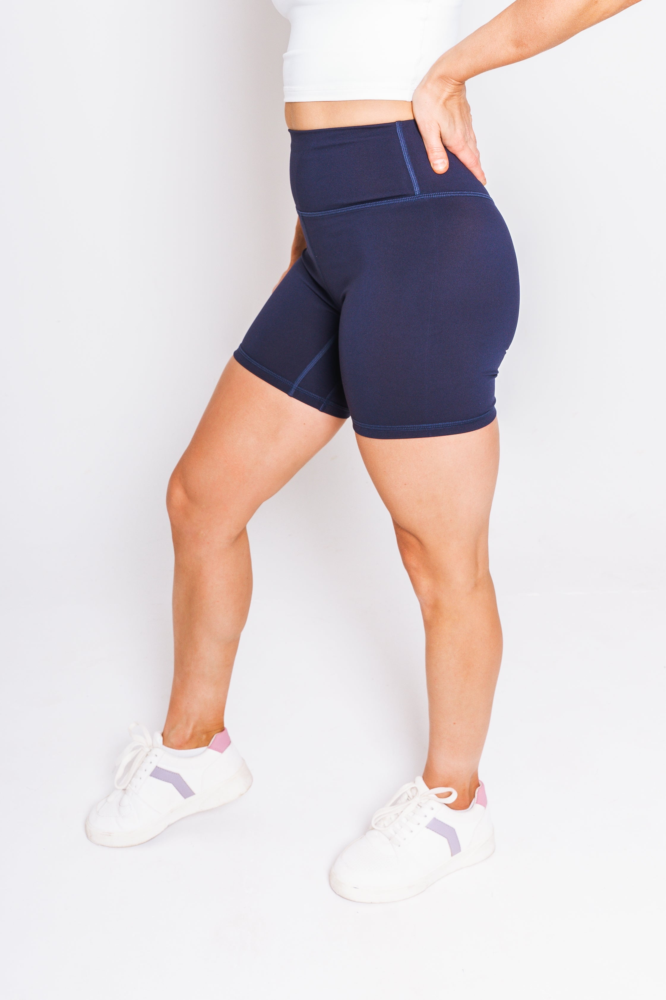 The Cleo Short - Navy - Avo Activewear