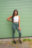 The Senara Legging - Matcha Green - Avo Activewear Ltd