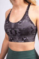 The Gemini Bra - Camo Print - Avo Activewear Ltd