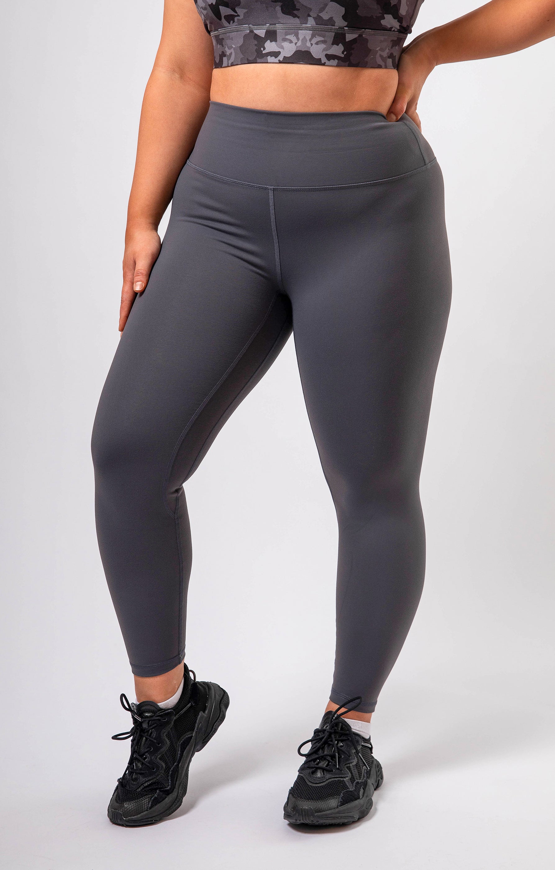 The Senara Legging - Slate Grey - Avo Activewear Ltd