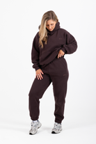 The Demi Jogger - Dark Brown - Avo Activewear