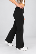 The Elara Flare Legging - Black - Avo Activewear