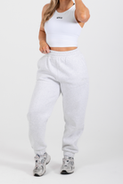 The Demi Jogger - Light Grey Marl - Avo Activewear