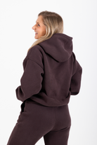 The Demi Hoodie - Dark Brown - Avo Activewear