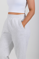 The Demi Jogger - Light Grey Marl - Avo Activewear