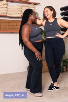 The Elara Flare Legging - Black - Avo Activewear