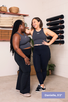 The Senara Legging - Smooth Black - Avo Activewear