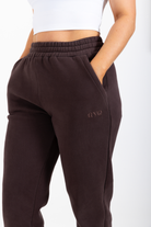 The Demi Jogger - Dark Brown - Avo Activewear