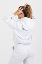 The Demi Hoodie - Light Grey Marl - Avo Activewear