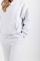 The Demi Hoodie - Light Grey Marl - Avo Activewear