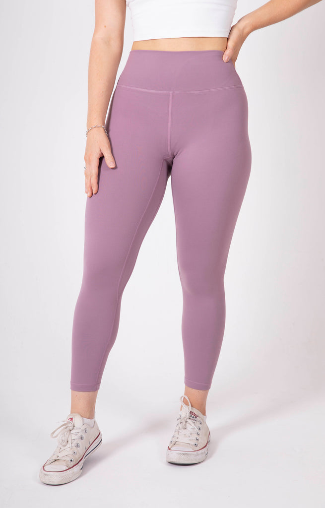 The Senara Legging - Dusty Mauve - Avo Activewear