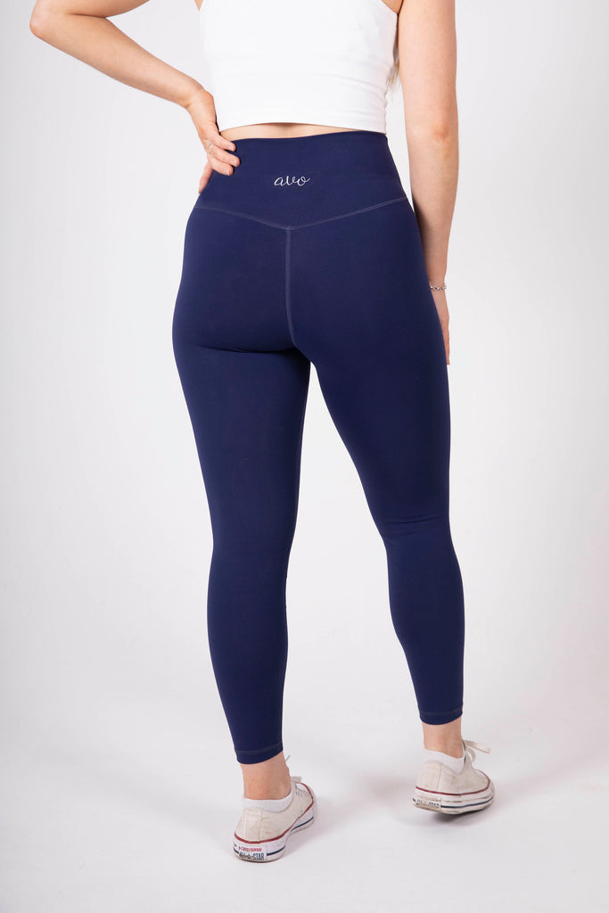 The Senara Legging - Midnight Navy - Avo Activewear