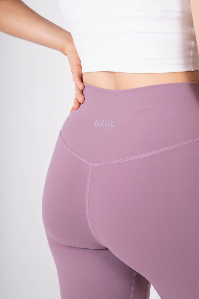 The Senara Legging - Dusty Mauve - Avo Activewear