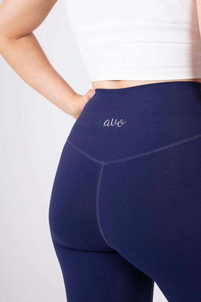 The Senara Legging - Midnight Navy - Avo Activewear