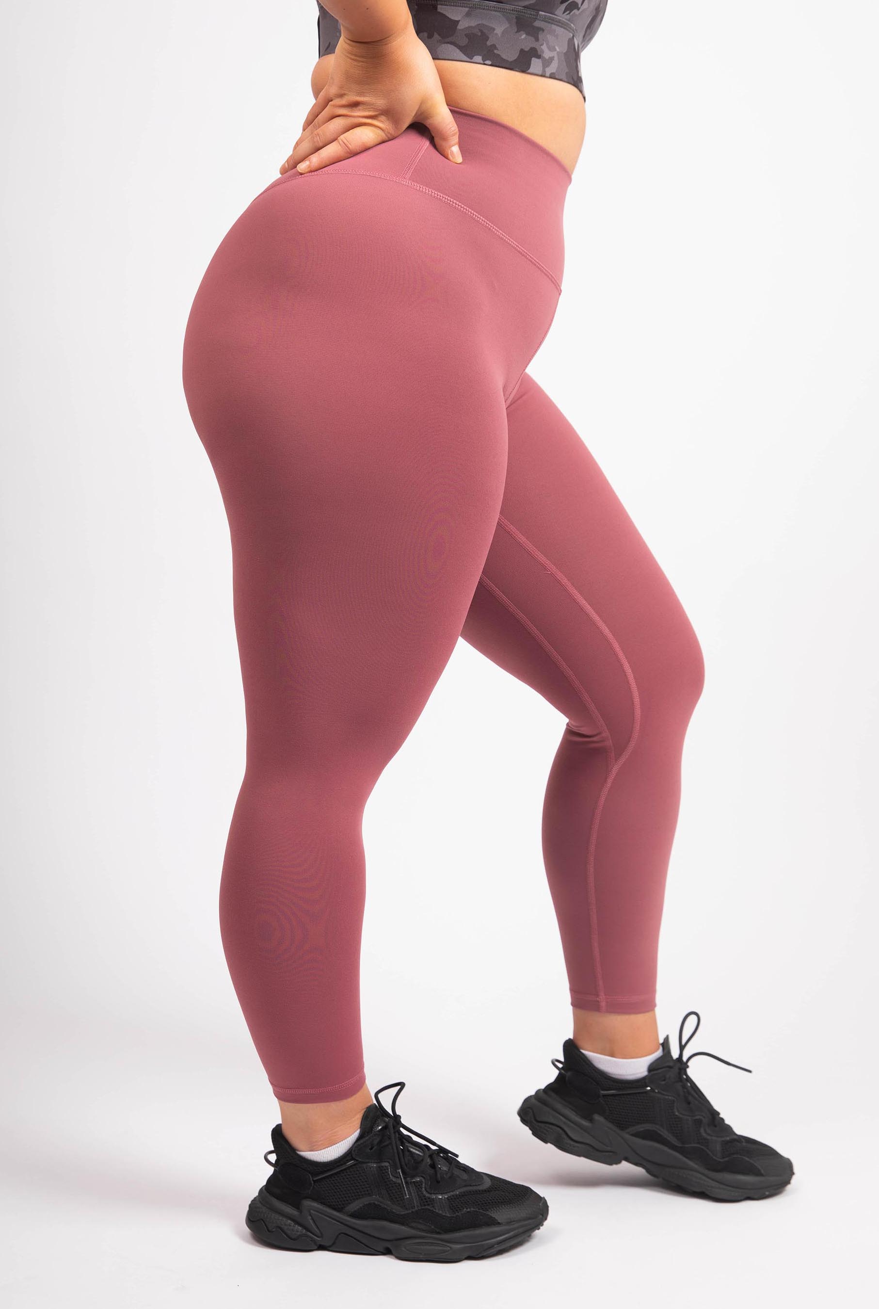 The Senara Legging - Rose Pink - Avo Activewear Ltd